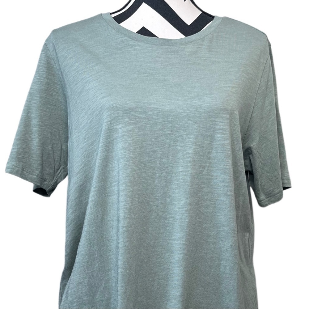 Universal Standard Sz 14/16 Sage Casual Short-Sleeve Tee - Picture 3 of 10